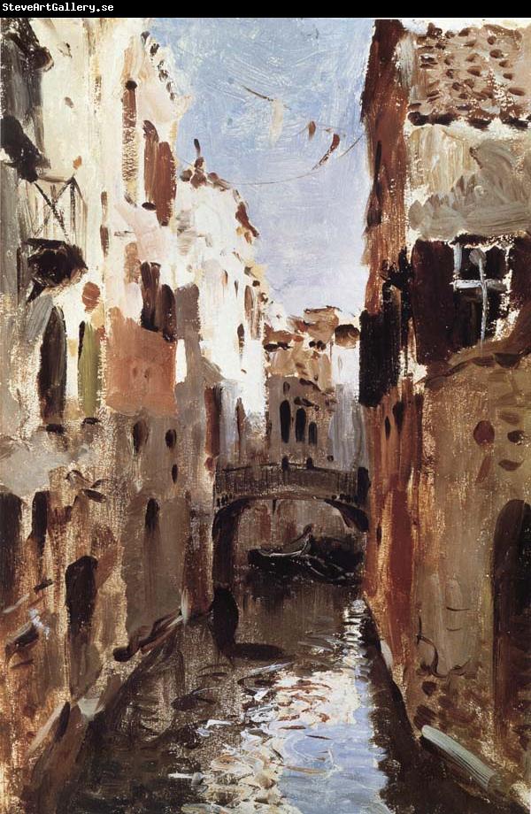 Levitan, Isaak Canal in Venice